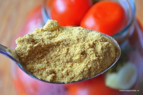 Быстрые помидоры с горчицей. Пошаговый фото-рецепт приготовления: