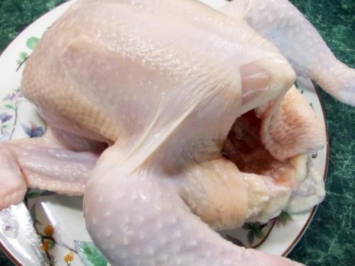 Как приготовить курицу в духовке целиком в рукаве с яблоками. Курица с яблоками в духовке