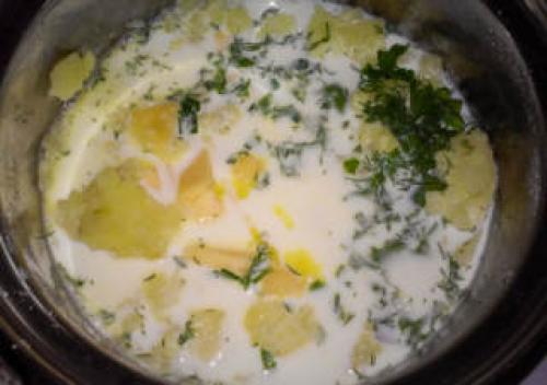 Картофельное пюре с молоком и луком. Ингредиенты для картофельного пюре с молоком