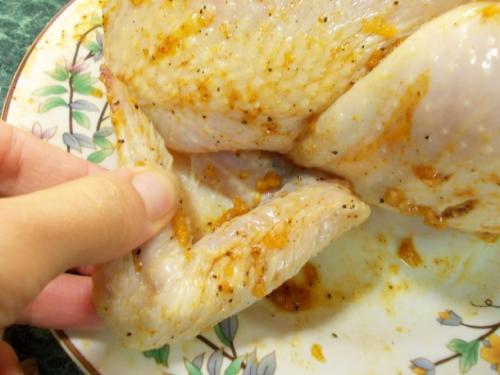 Как приготовить курицу в духовке целиком в рукаве с яблоками. Курица с яблоками в духовке