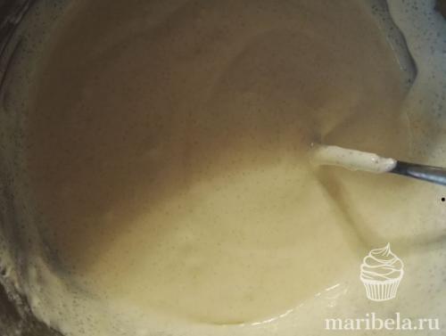 Крем-пломбир для выравнивания тортов. Крем пломбир (заварной сметанный)