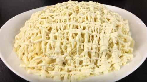 Салат Лебединый пух с огурцом. Рецепт салата лебединый пух пошаговый с фото