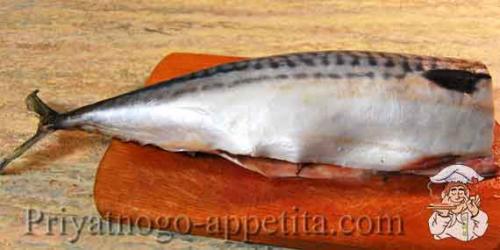 Скумбрия в томате по-корейски. 