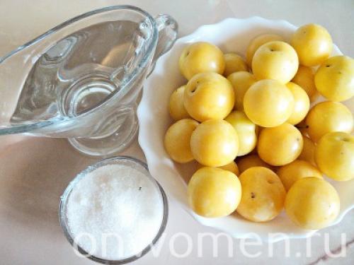 Компот из слив на каждый день. Компот из слив