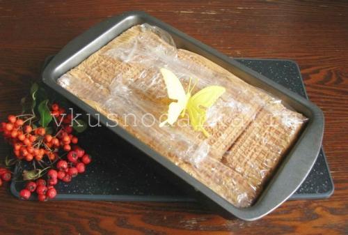 Торт без выпечки из печенья творога и сгущенки. Торт из печенья без выпечки с творогом и сгущенкой — К новогоднему столу 2019