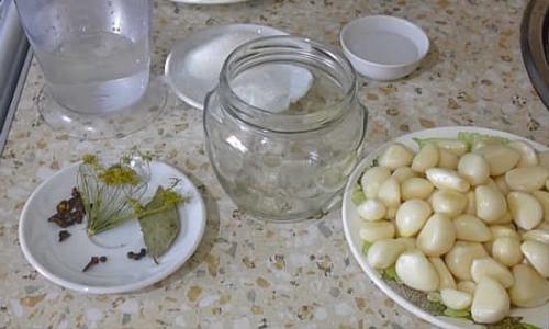 Маринованный чеснок на зиму рецепт. Маринованный чеснок на зиму без стерилизации