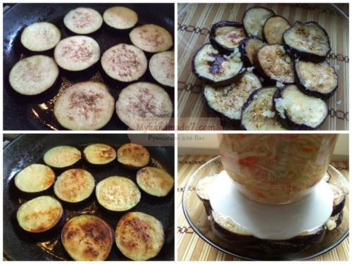 Как приготовить баклажаны с чесноком маринованные. Баклажаны, маринованные с чесноком быстрые