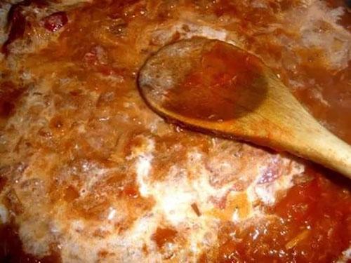 Вкусные ленивые голубцы в томатно-сметанном соусе в духовке. Ленивые голубцы в духовке в томатно-сметанном соусе