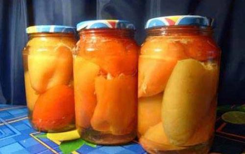 Перец для фарширования на зиму без СТЕРИЛИЗАЦИИ в томате. Фаршированный перец яблоками с корицей.