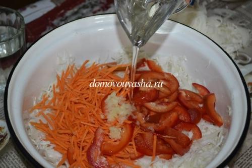 Рецепт капусты провансаль быстрого приготовления с болгарским перцем. Как приготовить капусту Провансаль — рецепт пошагово с фото