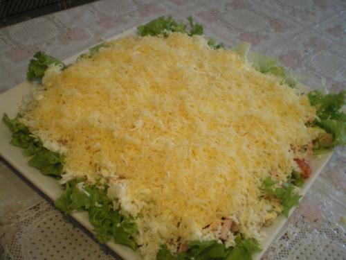 Салат Мимоза с рисом слои по порядку. Салат «Мимоза» – классический рецепт с рисом