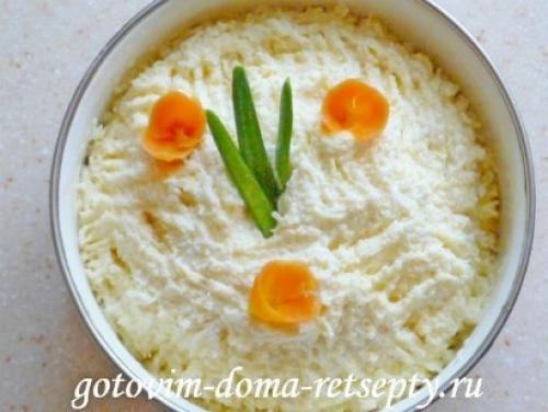 Салат сырный с чесноком и яйцом рецепт. Навигация по записям