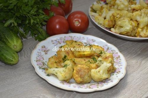 Рецепт цветной капусты жареной в кляре. Как вкусно пожарить цветную капусту в кляре