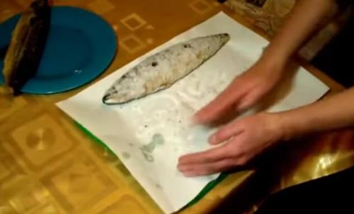 Скумбрия сухого посола с луком. Рецепт засолки скумбрии сухим способом в пакете