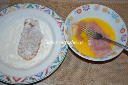 Куриные отбивные в кляре на сковороде из грудки — рецепт сочных и вкусных отбивных
