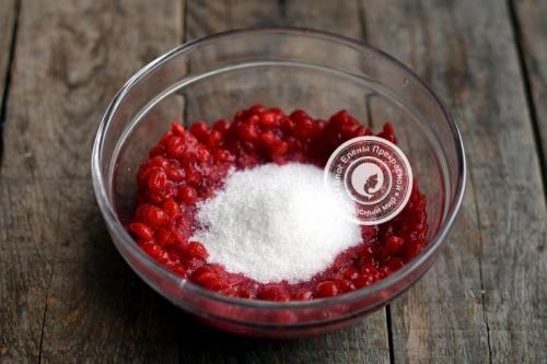 Калина протертая с сахаром на зиму рецепт. Как приготовить калину, перетертую с сахаром на зиму