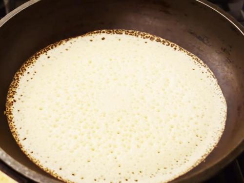 Нежные заварные блинчики на кефире. Ажурные и нежные заварные блинчики