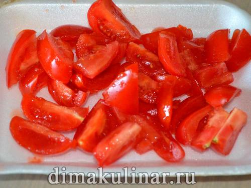 Салат с сыром и чесноком и помидорами. Простой рецепт салата с помидорами, сыром и чесноком