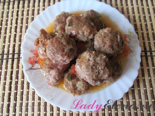Тефтели в духовке без риса. Нежные тефтели без риса с томатной подливой на сковороде – пошаговый фото рецепт