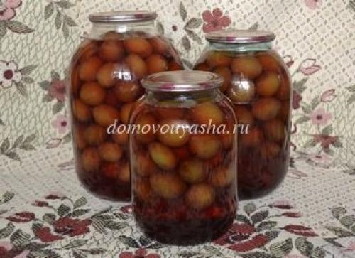 Консервированные сливы в сиропе на зиму, рецепт с фотографиями
