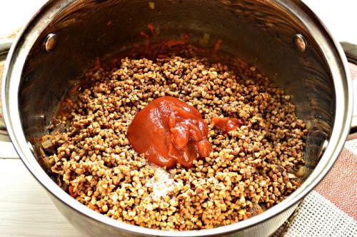 Рецепт гречки по-купечески с говядиной. Гречка по-купечески с говядиной