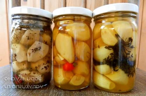 Рецепт как мариновать чеснок в домашних условиях