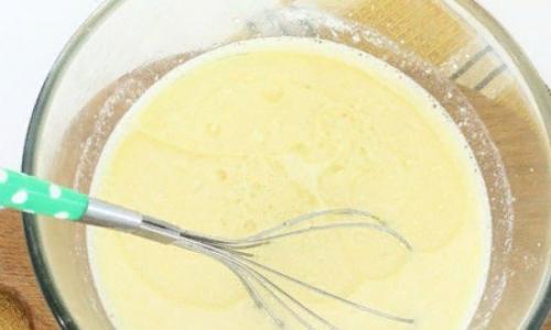 Толстые воздушные блины на кефире с содой