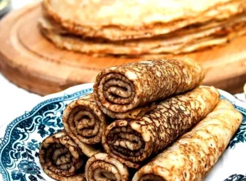 Блины на кефире с кипятком рецепт тонкие с дырочками. Ажурные блины на кефире с кипятком – пошаговый рецепт тонких блинчиков