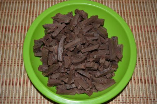 Салат из свиного сердца и свежего огурца. Рецепт 2: салат из говяжьего сердца (пошагово)