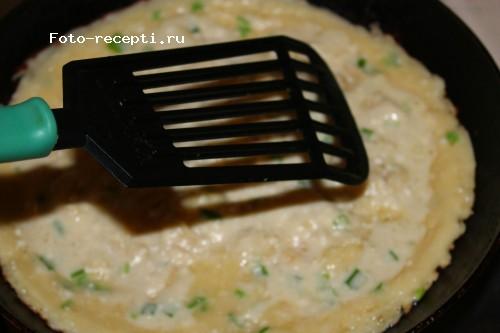 Творожное тесто для пиццы на сковороде. Вкусная "Пицца с творожной основой" на сковороде!