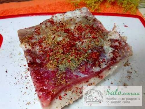 Вареное сало с чесноком и перцем в пакете в мультиварке. Сало в пакете, сваренное в мультиварке