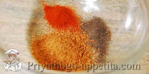 Скумбрия в томате по-корейски. 