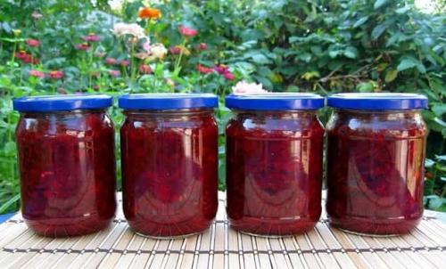 Заправка для борща на зиму из свеклы – очень вкусный рецепт