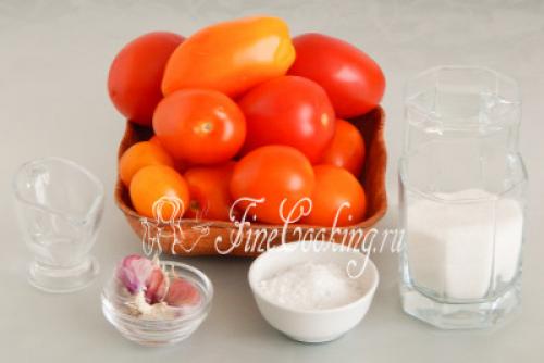 Помидоры с чесноком под снегом на зиму пальчики оближешь. Маринованные помидоры "под снегом" на зиму