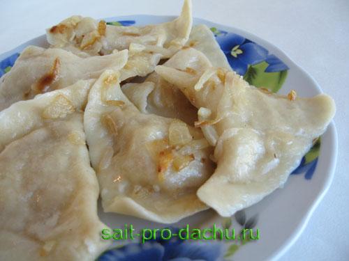 Классический рецепт вареников с картошкой и квашеной капустой