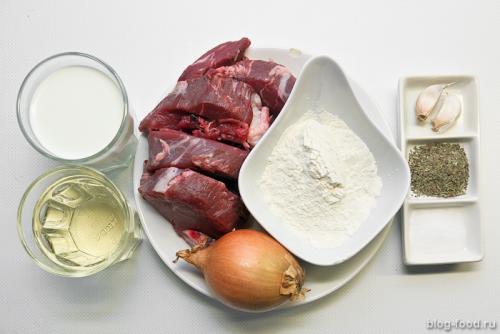 Отбивные из говядины с подливкой. Отбивные из говяжьей вырезки