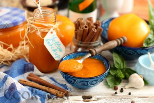 Кетчуп из желтых помидоров на зиму рецепты. 