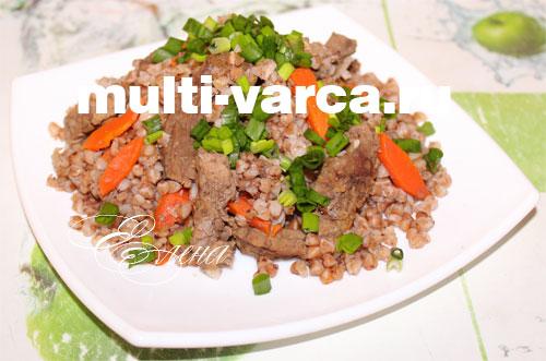 Гречка с говядиной в мультиварке. Диетическая говядина с гречкой