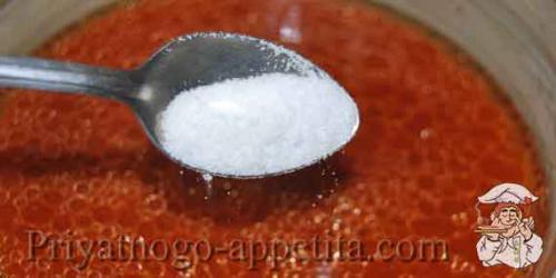 Скумбрия в томате по-корейски. 