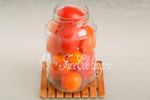 Помидоры с чесноком под снегом на зиму пальчики оближешь. Маринованные помидоры "под снегом" на зиму