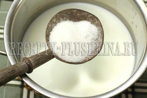 Блины на кефире с кипящим молоком. Заварные блины на кефире и молоке