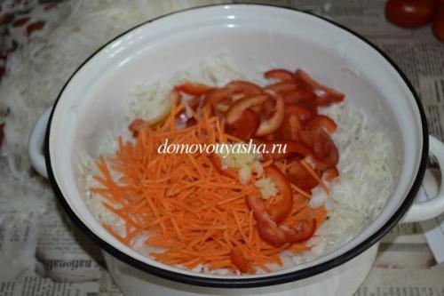 Рецепт капусты провансаль быстрого приготовления с болгарским перцем. Как приготовить капусту Провансаль — рецепт пошагово с фото