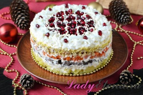 Салат из сердца свиного с маринованным луком и огурцом. Вкусный салат из свиного сердца с яйцами, картошкой, морковкой и свеклой — пошаговый фото рецепт