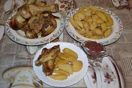 Как вкусно приготовить курицу кусочками. Как приготовить домашнюю курицу кусочками в духовке