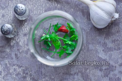 Помидоры под снегом закуска. 