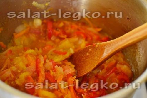 Что можно приготовить на зиму из желтых помидор. Салат из желтых помидоров на зиму