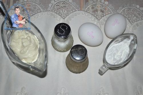 Как приготовить яичные блинчики для салата — рецепт с фото. Новый ингредиент салатов