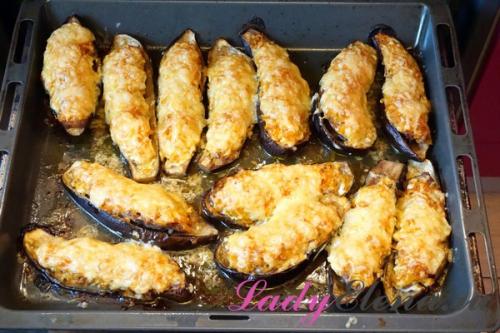 Баклажаны с фаршем в духовке рецепт. Фаршированные баклажаны фаршем в духовке — пошаговый фото рецепт