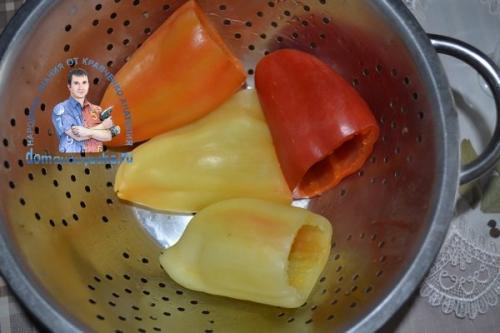 Как заготовить перец для фарширования на зиму. Перец на зиму для фарширования без стерилизации. Рецепт моей свекрови