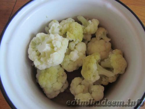 Цветная капуста в кляре диетическая. Как приготовить цветную капусту в кляре